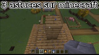 Minecraft  astuces de construction  épisode 1 [upl. by Elonore]