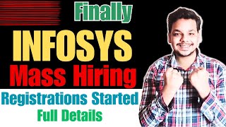 Finally Infosys Mass Hiring Announcement  Infosys Hiring 2024 Batch  OFF Campus Drive 2024 [upl. by Nani]