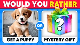 Would You Rather Mystery Gift Edition 🎁🎁🎁 Daily Quiz [upl. by Ynnavoj960]