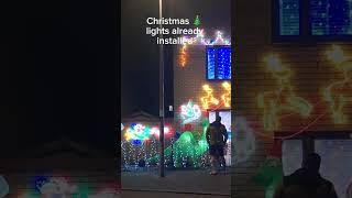 Milton Keynes uk 🇬🇧 Christmas lights too early But there [upl. by Aryan]