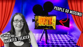 MISSING PEOPLE Miniature Haunted Theater Crafts [upl. by Assile]