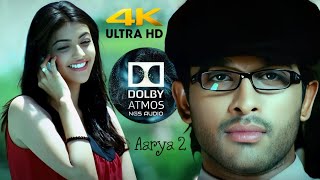 Aarya 2  Chendumallika Poovu Nee 4K Video Song  Dolby Atmos NGS Audio Allu Arjun amp Kajal Aggarwal [upl. by Skyla]