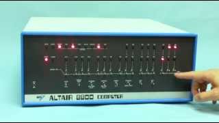 Altair 8800  Video 1  Front Panel Introduction [upl. by Trina]