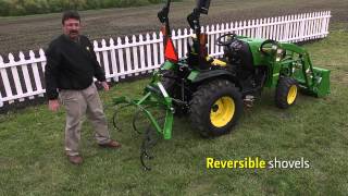 Using a OneRow Cultivator  John Deere Tips Notebook [upl. by Minny776]