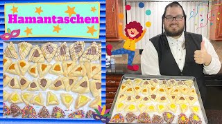 Simple amp Easy Hamantaschen Recipe [upl. by Gaiser582]