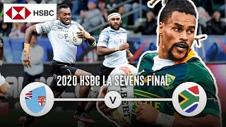 A NAILBITING Finish HSBC LA Sevens Final 2019 [upl. by Nauj]