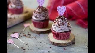 Cupcake di San Valentino al cioccolato [upl. by Viehmann]