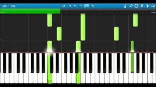 Pokémon BlueRed  Lavender Town PIANO TUTORIAL SYNTHESIA [upl. by Yzzik]