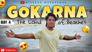 Gokarna Vlog  Goa Ride Day 4  Telugu Motovlogs  Niteesh Motovlogs niteeshmotovlogs gokarna [upl. by Puri404]