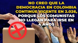 ¿Qué Pasará Con La DEMOCRACIA En COLOMBIA [upl. by Zitvaa378]