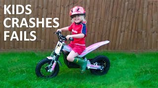 Kids fails on motorcycles 2018 [upl. by Verina761]