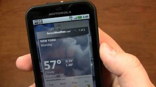 Motorola Defy Review Part 1 [upl. by Yditsahc]