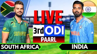 India vs South Africa 3rd ODI  Live Score amp Commentary  India vs South Africa Live IND vs SA Live [upl. by Martella]