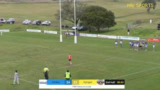 Parkes Spacemen v Nyngan Tigers Reserve Grade [upl. by Nemaj]