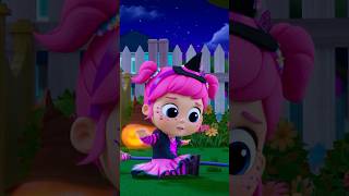 Jill the WITCH 🧙‍♀️ How to fly on the broom  🧹 halloween nurseryrhymes babysongs jill [upl. by Llednol535]