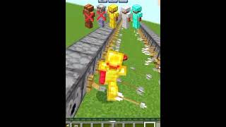 minecraft 70 block away dispensers arrows hit armor who is a survive short trending gaming [upl. by Nnaid]