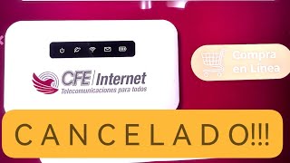 Me cancelaron mi línea de CFE telefonía e internet ¿por qué [upl. by Buffo]