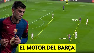 ANÁLISIS TÁCTICO DE LA TEMPORADA DE PEDRI CON HANSI FLICK EN EL BARÇA [upl. by Ylrebma]