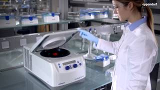 Eppendorf Centrifuge 5427 R [upl. by Jackquelin]