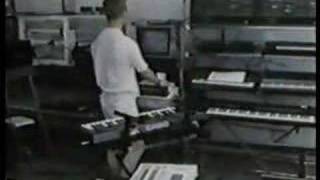 Vince Clarke in the studio 1985 [upl. by Yasnyl]