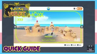 Where To Catch Palossand In Pokemon Scarlet amp Violet  Location Quick Guide [upl. by Anaihsat571]