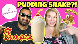 Chick Fil A Banana Pudding Milkshake Review [upl. by Leahcimal]