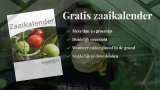 gratis zaaikalender [upl. by Euqinommod]