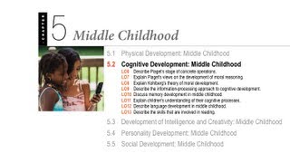 1100 052  Middle Childhood  Cognitive Development [upl. by Zingale]