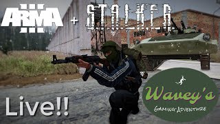 STALKER AntiStasi Arma 3  Waveys Live Adventure [upl. by Saerdna]