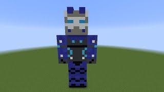 Minecraft Tutorial Carbide Fortnite Statue [upl. by Malti]