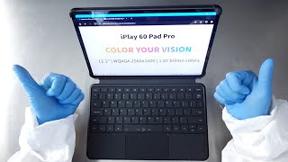 best value tablet with Pc mode and keyboard 2024  Alldocube iPlay 60 Pad Pro Unboxing ASMR [upl. by Enahsed]