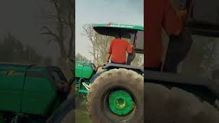 Johndeere tractor se stunt jazbatibandesongstatuskhasaaalachahar viralshort subscribe trending [upl. by Nace]