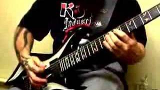 Kerry King playing angel of death riff [upl. by Orbadiah991]