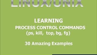 Linux Basic Process Control Command [upl. by Kisung155]