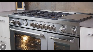 Bertazzoni Pro Range Cooktop Overview [upl. by Daggna]