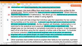 IELTS 11 Test3 Passage3 Preface to How the other half thinks Adventures in mathematical reasoning [upl. by Amihc]