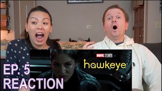 Hawkeye Ep 5 quotRoninquot  Reaction amp Review [upl. by Olyhs]