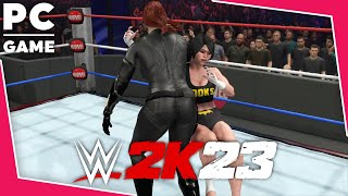 Black Widow vs Cassandra Cain  WWE 2K23 2 Out Of 3 Falls Match [upl. by Engeddi]