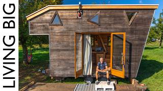 The Bonsai Tiny House Spectacular Design In An Ultra Small Home [upl. by Garlanda]