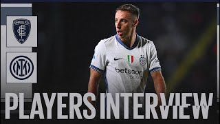 FRATTESI E PALACIOS DOPO LA DOPPIETTA E LESORDIO  EMPOLI 03 INTER  PLAYERS INTERVIEWS ⚫🔵🎙️v [upl. by Akoyin]