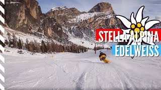 The Stella Alpina aka Edelweiss valley in Colfosco Alta Badia · Dolomites [upl. by Yrrab]