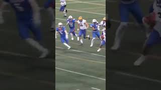 Vadym Shemedyuk goes 96 yards untouched for a Fife TD vs Ridgefield livestream football [upl. by Novert864]