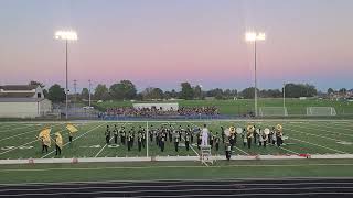 Seneca Valley High School Marching Band at MMBA event at Walkersville High School on 10524 [upl. by Vanya361]