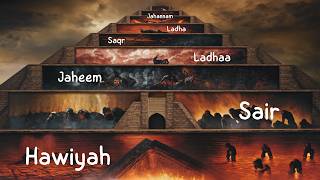 The 7 LEVELS OF HELL JAHANNAM Explained in 5 Minutes [upl. by Amador310]