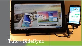 Tuto  comment contrôler son smartphone depuis son PC  SideSync [upl. by Ranzini537]