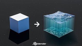 Hyper Realistic Water is this EASY in 3D Graphics [upl. by Fotina]