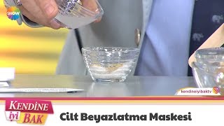 Cilt rengini açmaya yardımcı maske yapımı [upl. by Annoet]