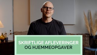 Skriftlige afleveringer og hjemmeopgaver  når eleven har ADHD eller ASF [upl. by Laumas]