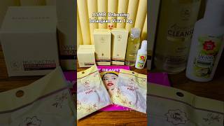 ASMR unboxing Viva skincare vivacosmetics [upl. by Ybur]