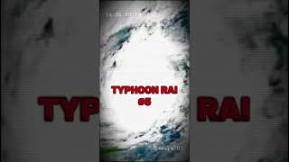 TOP 5 TYPHOONS 🇵🇭 typhoon typhoonrai philippines top5 strongest [upl. by Allecsirp]